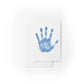 Babies Basic Clean Fingerprint with Two Imprint Cards 12.5cm - Sky Blue