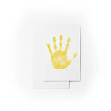 Babies Basic Clean Fingerprint with Two Imprint Cards 16cm - Yellow