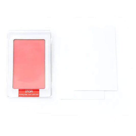 Babies Basic Clean Fingerprint with Two Imprint Cards 12.5cm - Pink