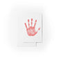 Babies Basic Clean Fingerprint with Two Imprint Cards 12.5cm - Pink