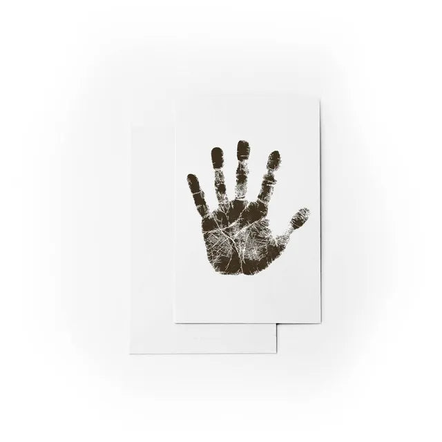 Babies Basic Clean Fingerprint with Two Imprint Cards 12.5cm - Brown