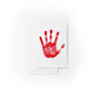 Babies Basic Clean Fingerprint with Two Imprint Cards 16cm - Red