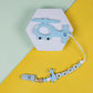 Babies Basic Customized Helicopter Pacifier Clip - Blue