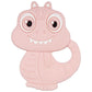 Babies Basic Customized Dino Pacifier Clip - Pink