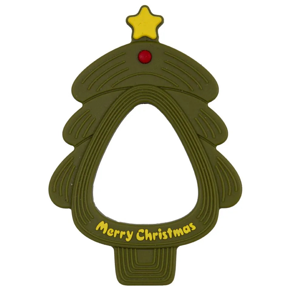 Babies Basic Customized Pacifier Clip - Christmas Tree