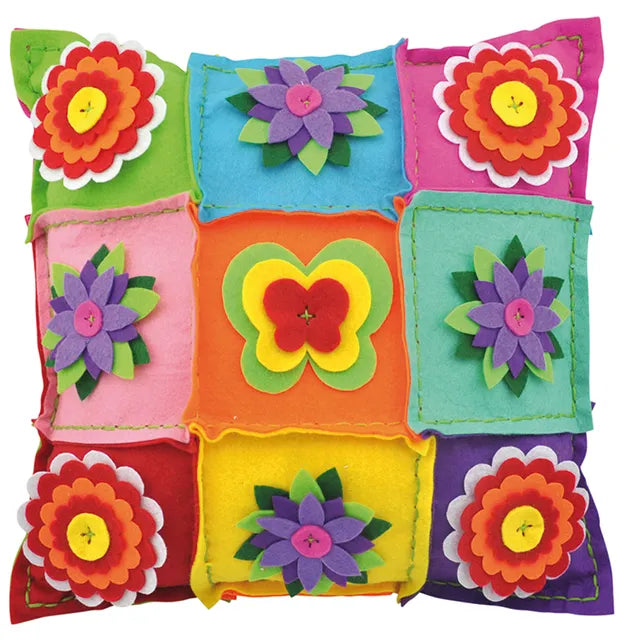 Andreu Toys Patchwork Cushion - Laadlee