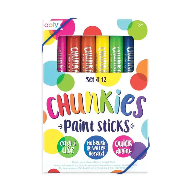 Ooly Chunkies Paint Sticks - Pack of 24