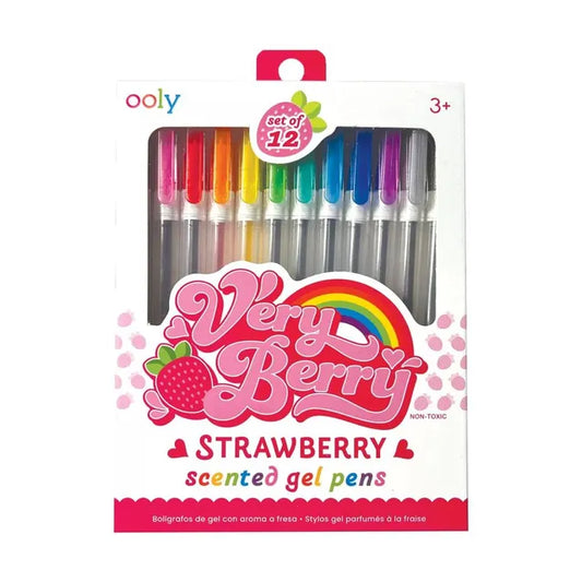 Ooly Very Berry Scented Gel Pens - Pack of 12