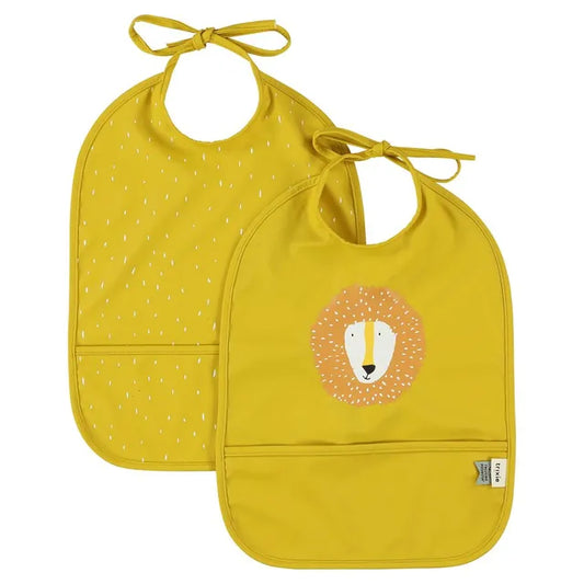 Trixie Waterproof Bib 2-Pack - Mr. Lion