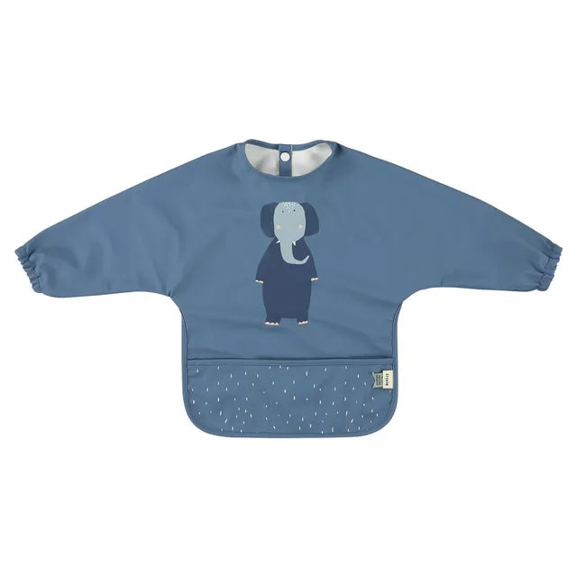 Trixie Waterproof Longsleeve Bib - Mrs. Elephant