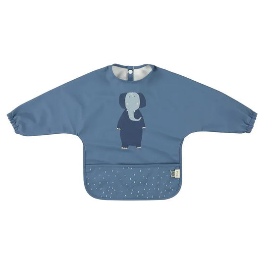 Trixie Waterproof Longsleeve Bib - Mrs. Elephant