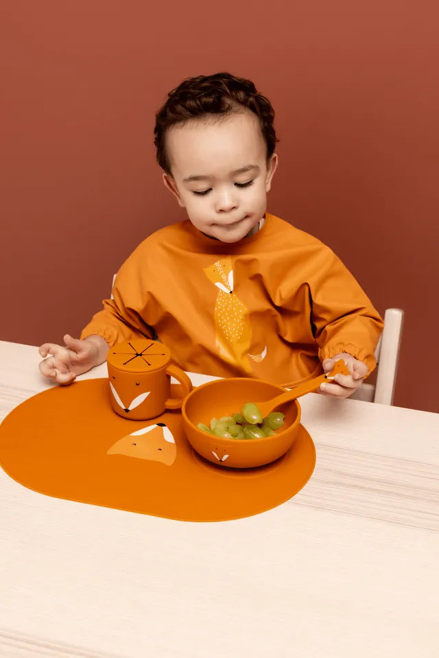 Trixie Waterproof Longsleeve Bib - Mr. Fox