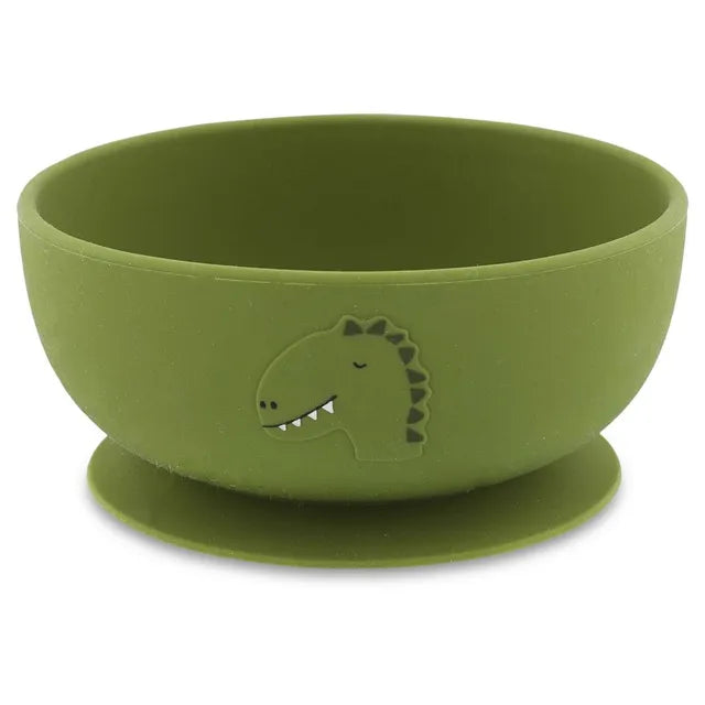 Trixie Silicone Bowl With Suction - Mr. Dino