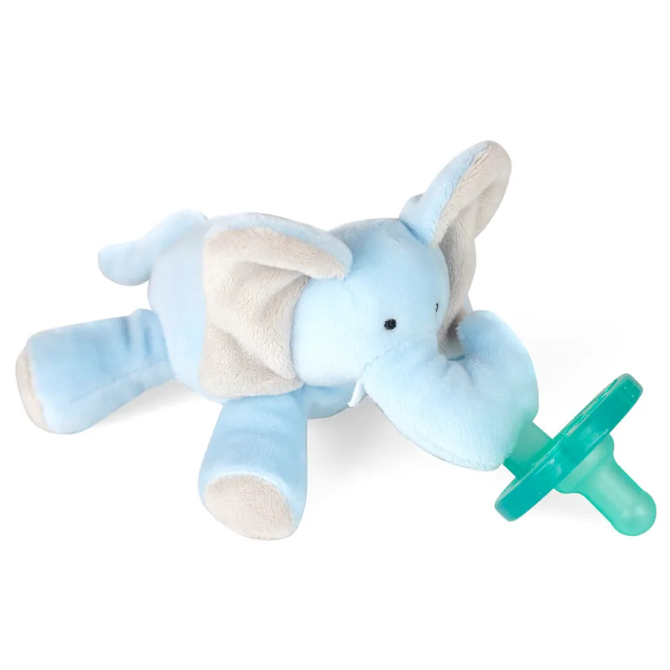 Wubbanub Charlie Blue Elephant Pacifier - Laadlee