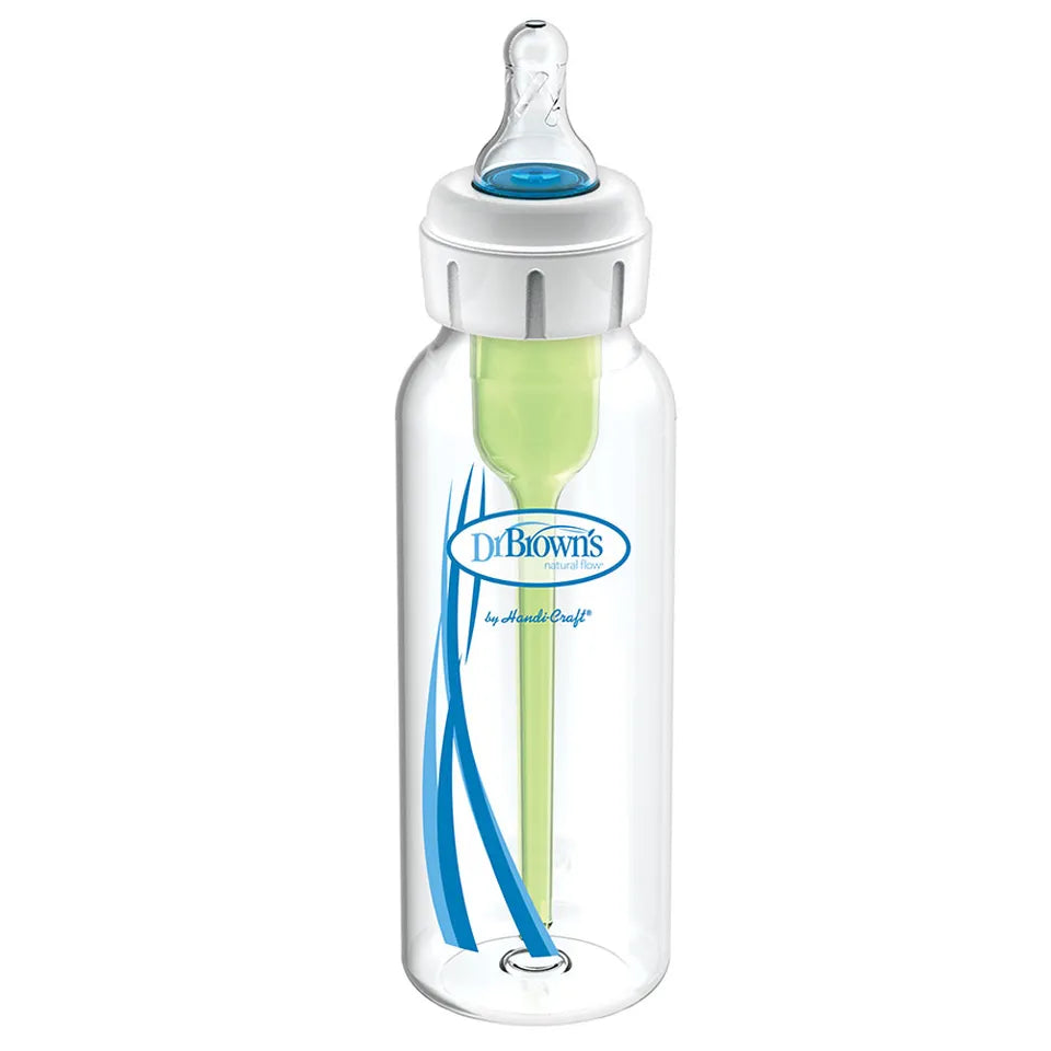 Dr. Brown's Narrow Options Bottle with Infant Paced Feeding Valve L1 Nipple Extra Valve - 250ml
