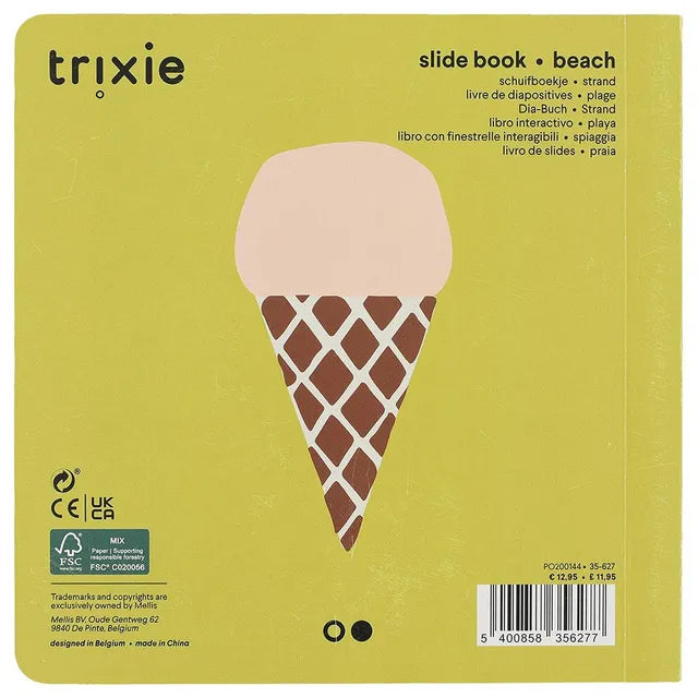 Trixie Slide Book - Beach - Laadlee