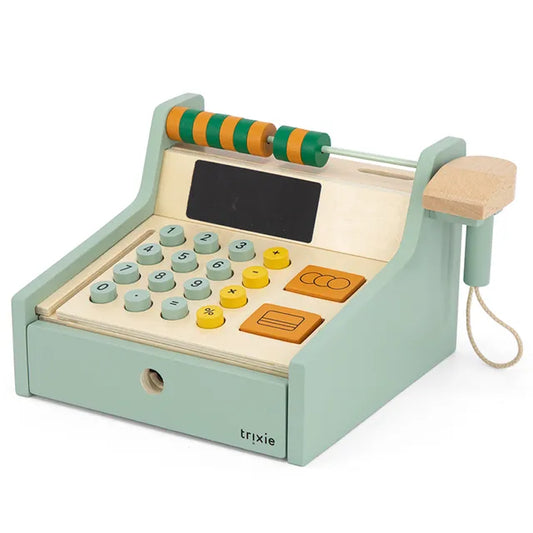 Trixie Wooden Cash Register With Accessories
