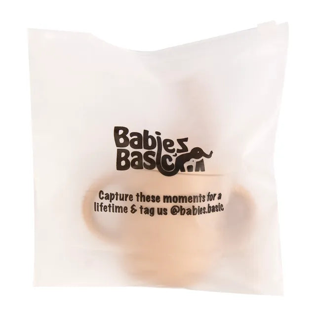 Babies Basic Stage 2 Silicone Trainer Cup - Blush