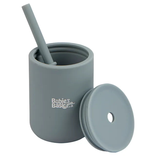 Babies Basic Stage 3 Silicone Cup - Blue