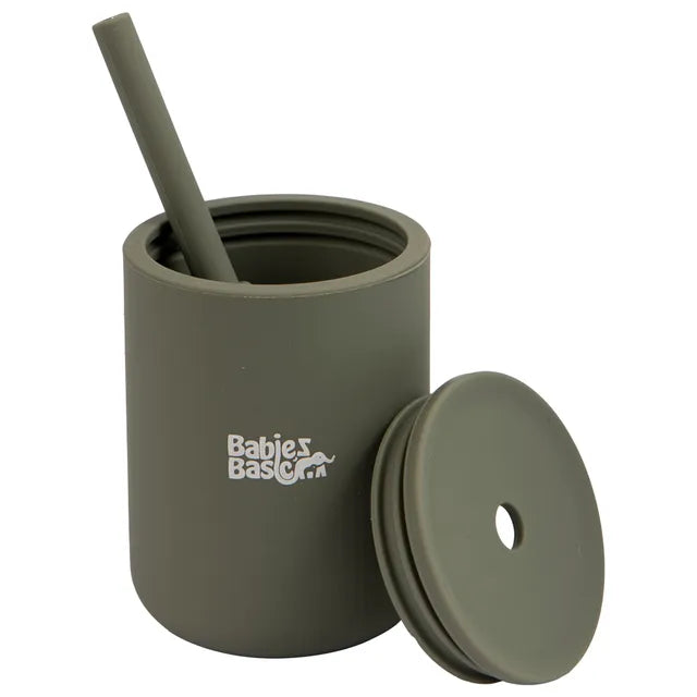 Babies Basic Stage 3 Silicone Cup - Green