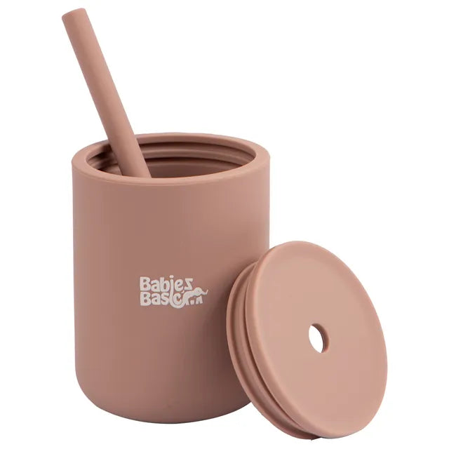 Babies Basic Stage 3 Silicone Cup - Pink