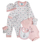 Babies Basic Gift Set - 7pcs - Pink