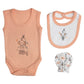 Babies Basic Gift Set - 7pcs - Peach