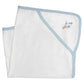 Babies Basic Receiving Blanket for New Born - Light Blue