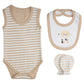 Babies Basic Gift Set - 7pcs - Light Brown