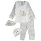 Babies Basic Gift Set - 7pcs - Grey & White