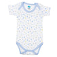 Babies Basic Printed Romper  Pack of 3 - Blue