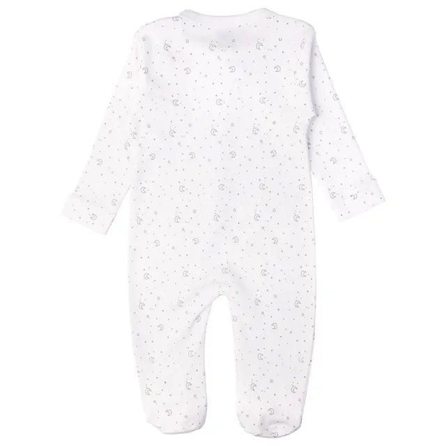 Babies Basic Long Sleeves Sleepsuit for Babies - White