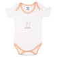 Babies Basic Printed Romper Pack of 3 - Orange