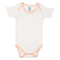 Babies Basic Printed Romper Pack of 3 - Peach