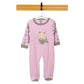 Babies Basic Long Sleeves Sleepsuit for Babies - Dark Mouve