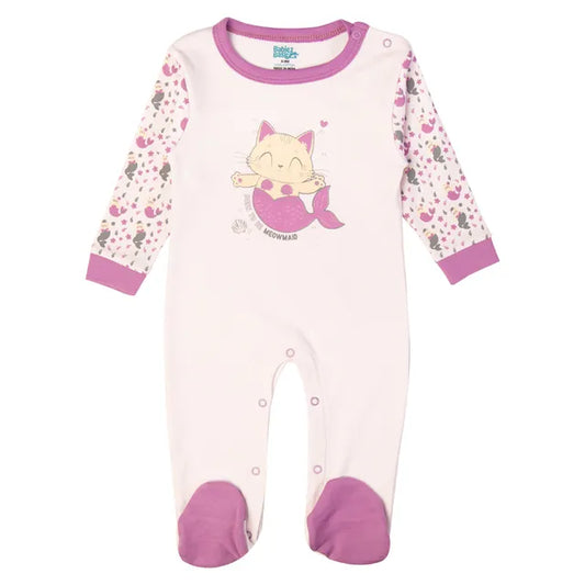 Babies Basic Sleepsuit for Babies - Pink