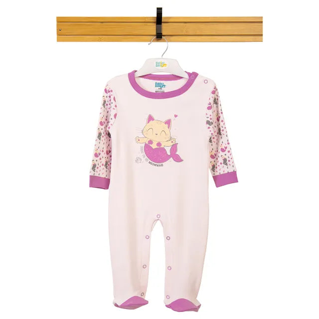 Babies Basic Sleepsuit for Babies - Pink