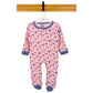 Babies Basic Long Sleeves Sleepsuit for Babies - Pink