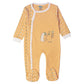 Babies Basic Long Sleeves Sleepsuit for Babies - Peach & White