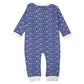 Babies Basic Long Sleeves Sleepsuit for Babies - Dark Blue