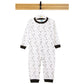 Babies Basic Long Sleeves Sleepsuit for Babies - Black & White