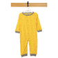 Babies Basic Long Sleeves Sleepsuit for Babies - Yellow & Brown