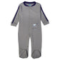 Babies Basic Long Sleeves Sleepsuit for Babies - Dark Grey