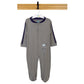 Babies Basic Long Sleeves Sleepsuit for Babies - Dark Grey