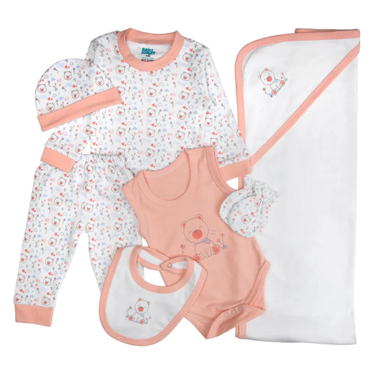 Babies Basic Gift Set - 7pcs - Orange