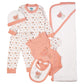 Babies Basic Gift Set - 7pcs - Pink & White