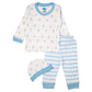 Babies Basic Gift Set - 7pcs - Sky Blue