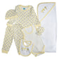 Babies Basic Gift Set - 7pcs - White & Lemon