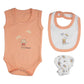 Babies Basic Gift Set - 7pcs - Rose & White