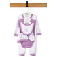 Babies Basic Gift Set - Teddy 5pcs - Dark Mauve